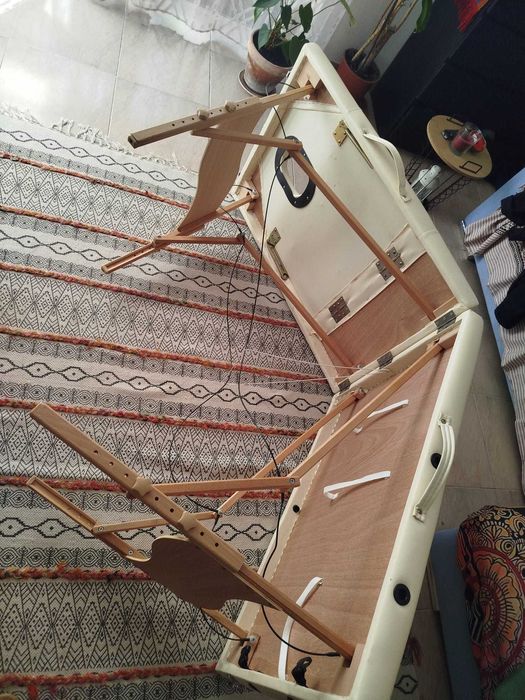 Cama portátil massagem