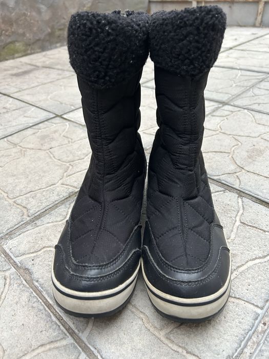 зимние непромокаемые термо сапоги чоботи снегоходы Skechers 39-39,5p