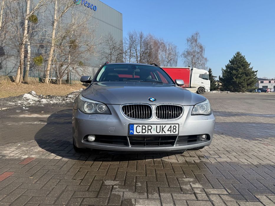 BMW Seria 5 3.0 diesel panorama komforty bi xenon, możliwa zamiana