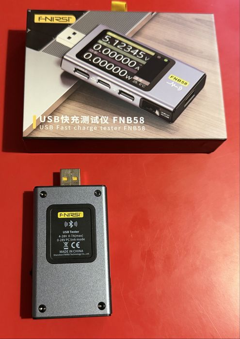 Usb тестер Fnirsi fnb58 bluetooth