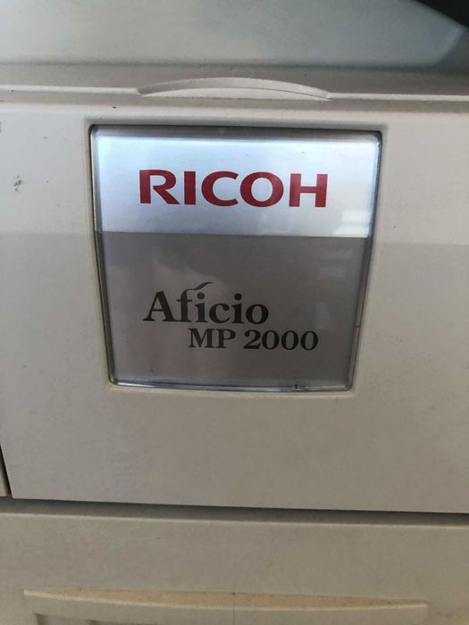 IMPRESSORA E FOTOCOPIADORA DE REDE RICOH AFICIO MP 2000: ÓPTIMO ESTADO