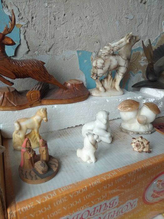 Фигурка камень мрамор ссср