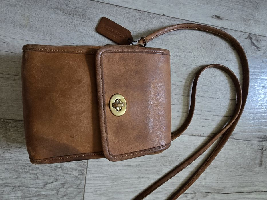 Вінтажна шкіряна сумка Coach Scooter Bag Оригінал