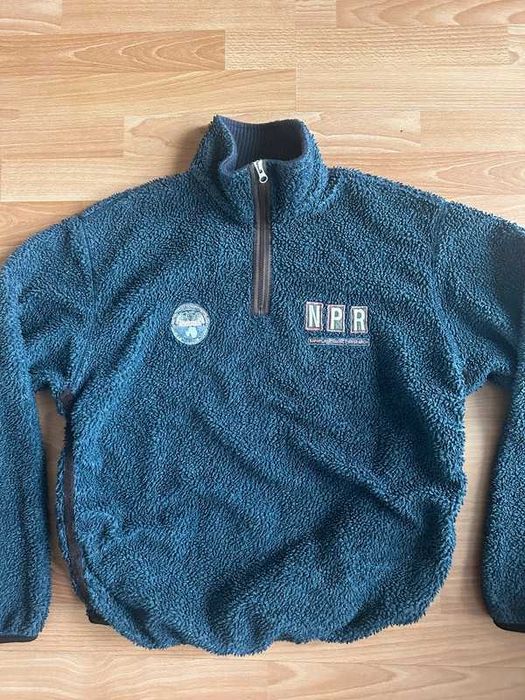 Napapijri polar sherpa NPR half zip Expedition