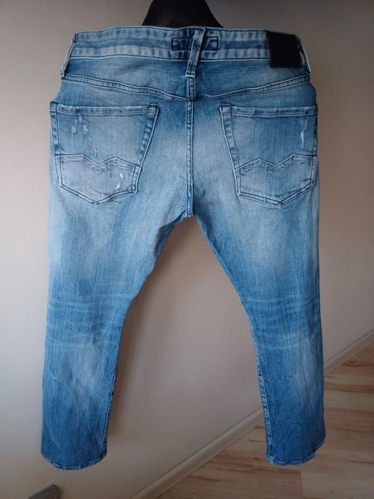 Spodnie męskie jeans Replay waitom,