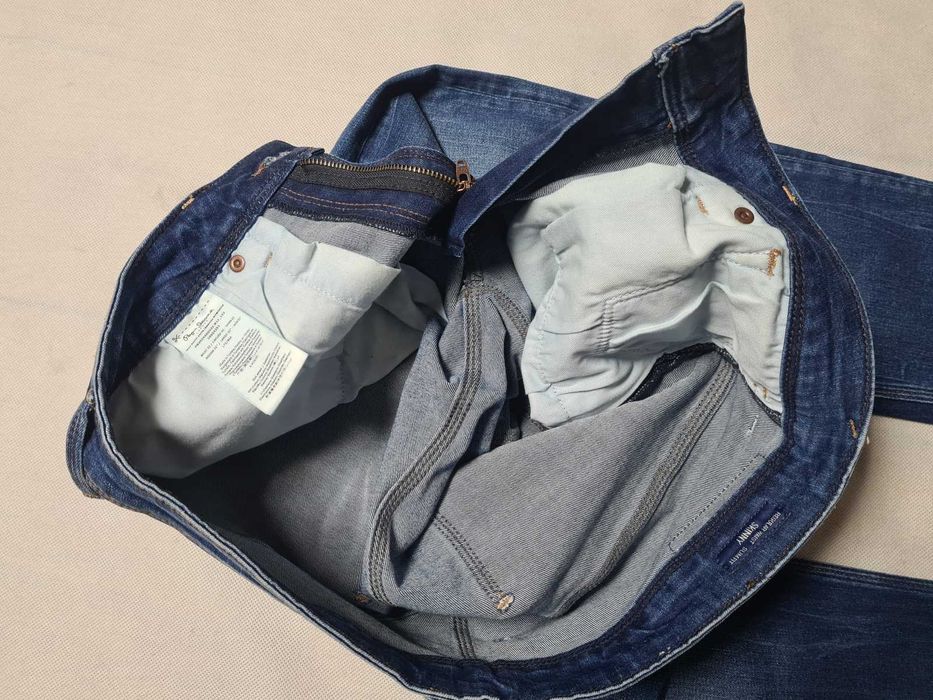 PEPE JEANS - M12 SKINNY roz. W32L32 pas 88 cm IDEAŁ ^