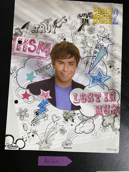 Karteczka High School Musical