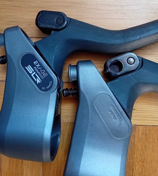 Retro klamki hamulca Shimano Exage mountain SLR , BL-M450 / NOWE /