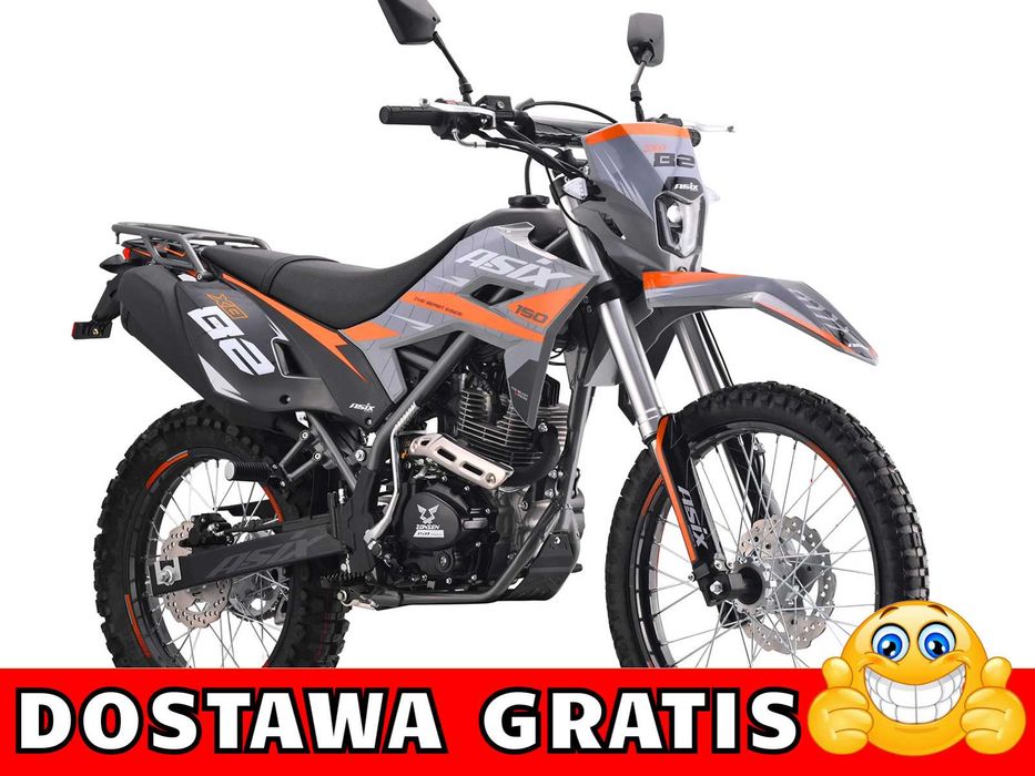 Dostawa Gratis !!! Cross ASIX XB72 A1 150 cc Mocny, Promocja, Raty