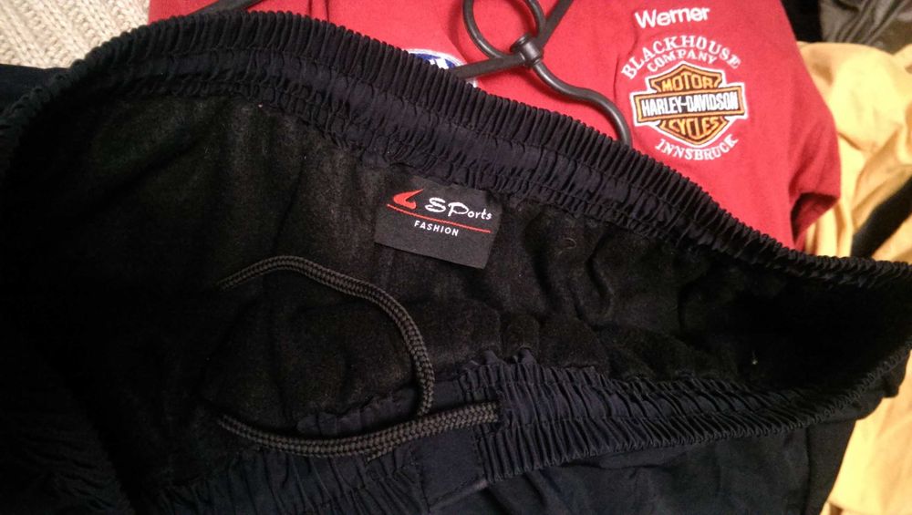Мужские тёплые спортивные штаны XXL Как новые, плащёвка  водоотталкива