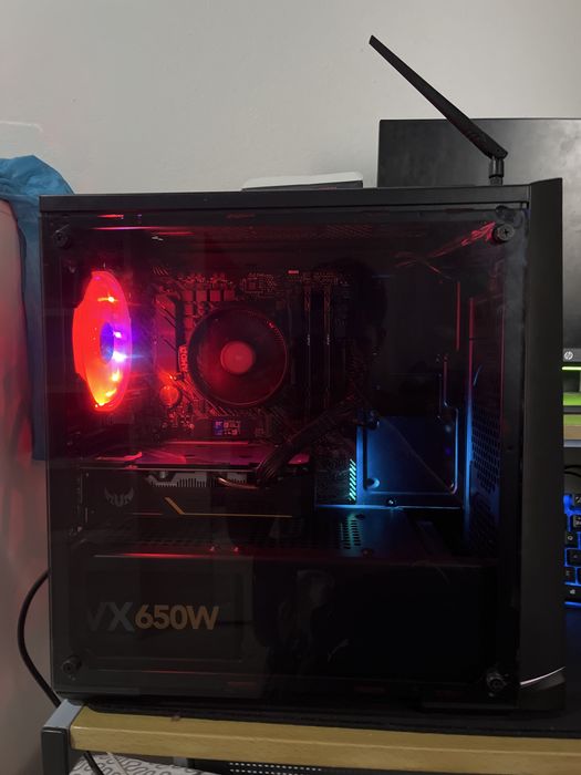 PC Gamer Ryzen 5 5500 + GTX 1650 + Teclado RGB | Excelente Estado