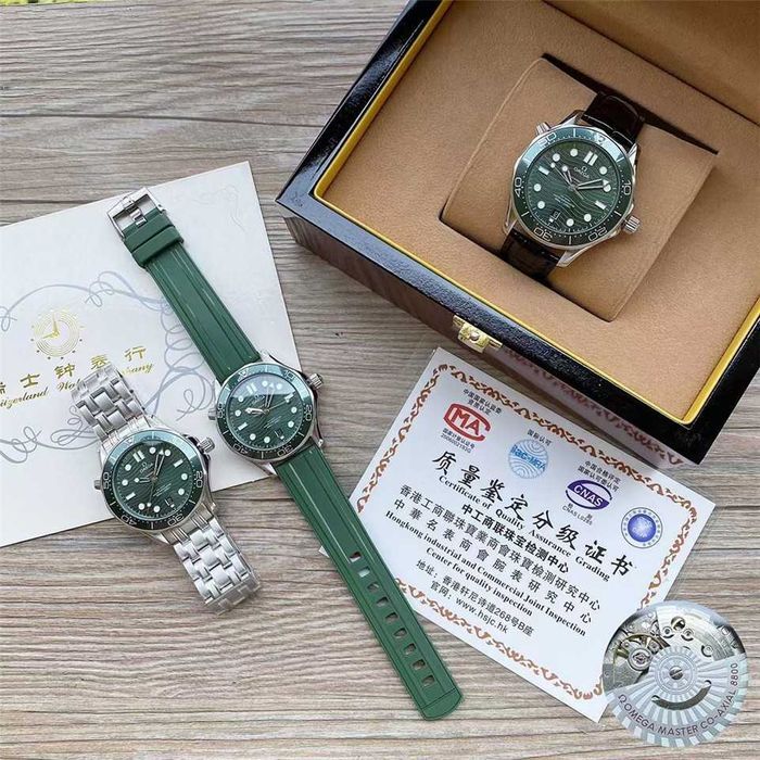 Годинник автоматичний OMEGA seamaster Diver 300M green
