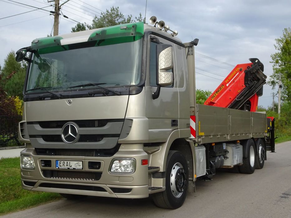 Mercedes-Benz Actros 2644 6x2 Palfinger PK 53002 do kontenerów sprowadzony z Niemiec idealny  pierwszy wlasciciel stan idealny
