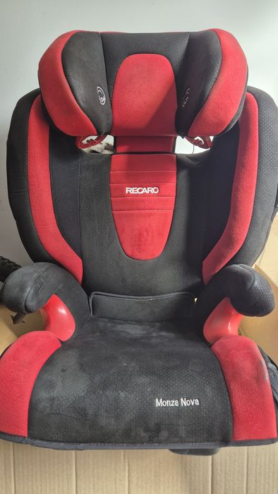 Fotelik Recaro Monza Nova 2 Seatfix 15-36kg Czerwony/Ruby