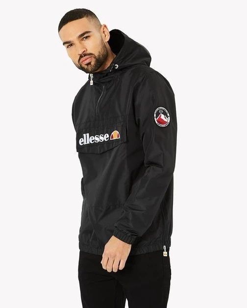 ELLESSE (M) Jacket Casual анорак ветровка мужской оригинал черный курт