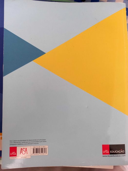 FQ 7 - Caderno Actividades- Fisico Quimica