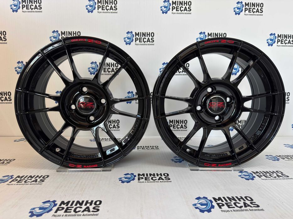 Jantes Look Oz Ultraleggera em 15 (4x100) Gloss Black
