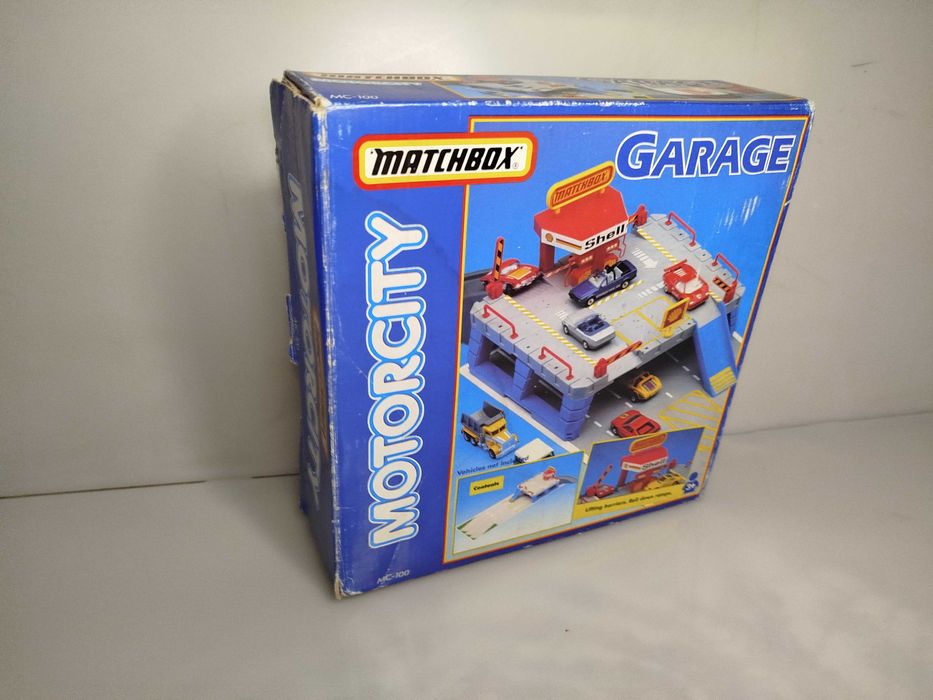 Garaż Matchbox  MotorCity w pudełku