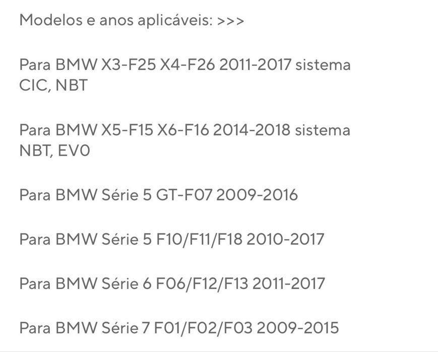 Painel digital BMW