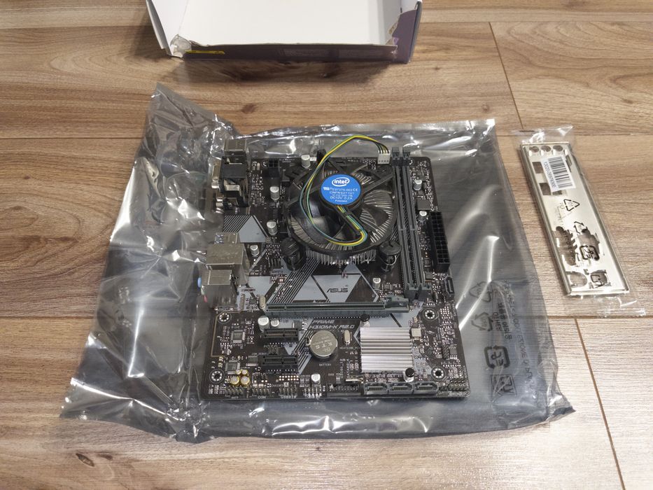 Sprzedam płytę główną: ASUS Prime H310M-K R2.0 wraz z procesorem: Intel i5-9400F