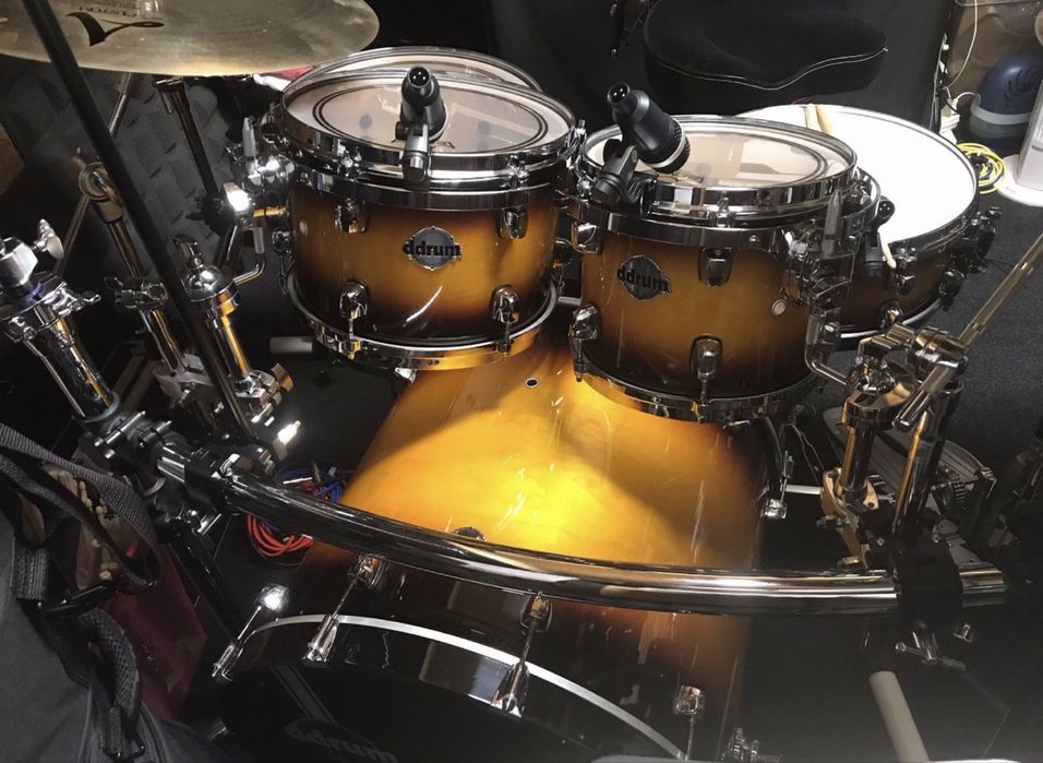 Bateria DDrum Dominion + SnareDrum SJC