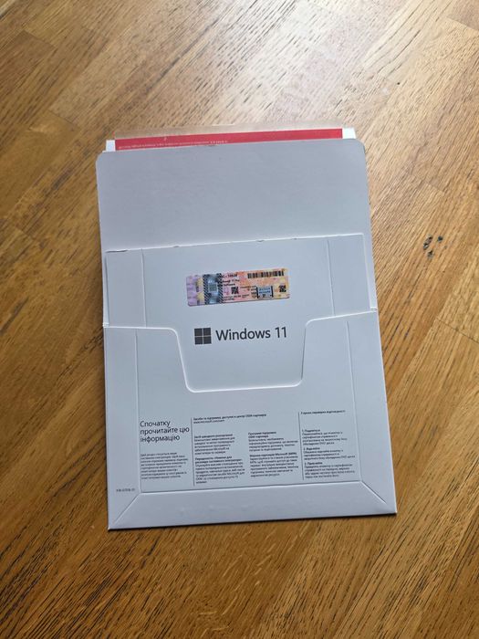 Windows 11 Pro OEM DVD FQC-10557 Українська версія | Ліцензія + COA наклейка з ключем Windows 11 Pro ОЕМ Украинская версия | Лицензия + COA FQC-10557