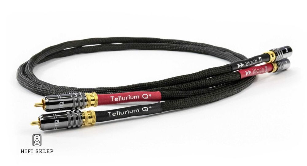 Tellurium Q Black II RCA 1m/ Promocja !!!