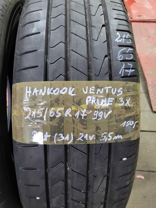 opony 215/65/17 hankook ventus prime