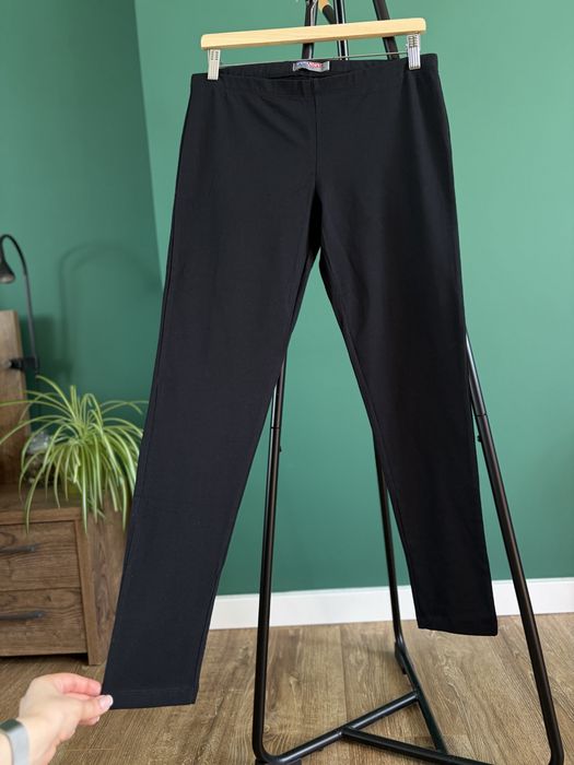 Legginsy spodnie trousers getry primo stars long fit cotton bawełna L