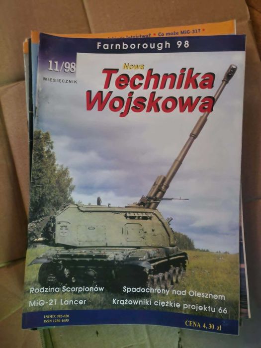 Sprzedam czasopismo Nowa Technika Wojskowa  listopad 1998