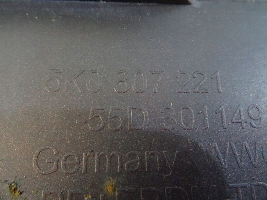 vw golf vi 6 zderzak przód 4xpdc spryski xenon 5k0807221 5k0 llu