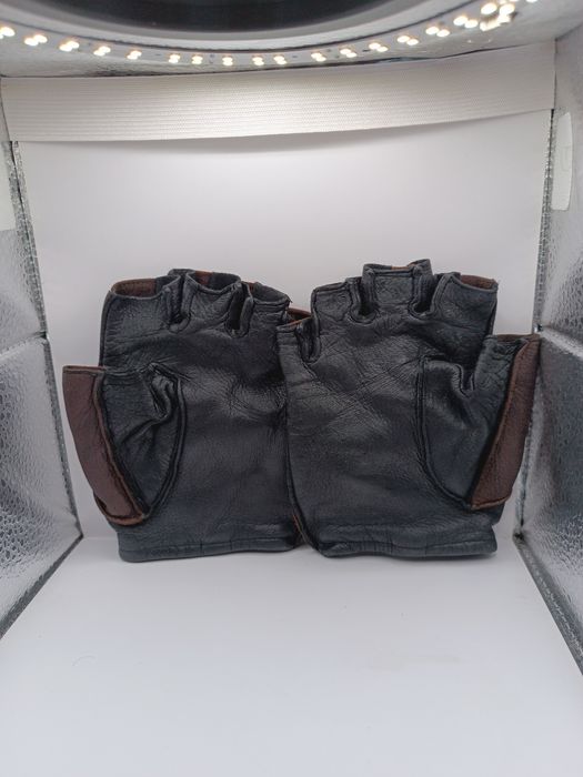 Перчатки водительские кожаные