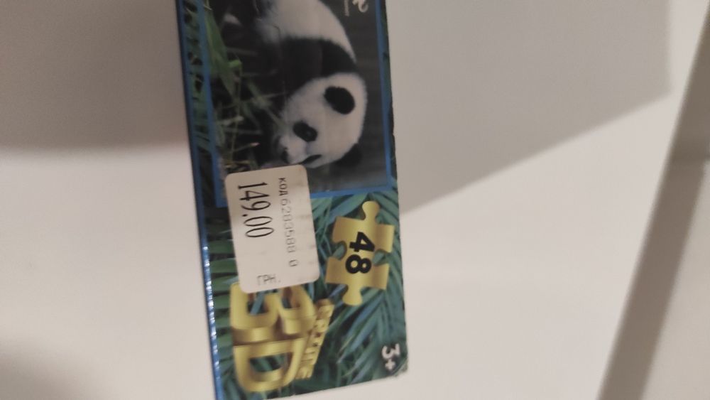 Пазл Prime 3D Панда 48 елиментов новые
Абсолютно новые цена их 149 отд