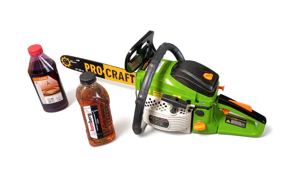 Бензопила Procraft GS-52T+( 2 л. Мастила)