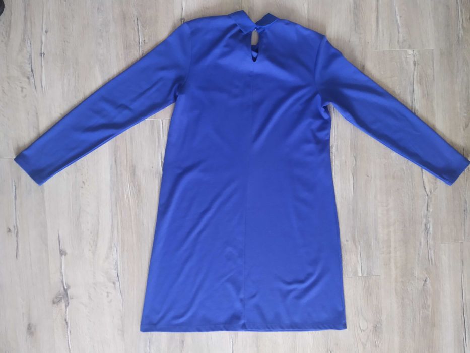 Elegancka SUKIENKA niebieska MOHITO damska r. XL