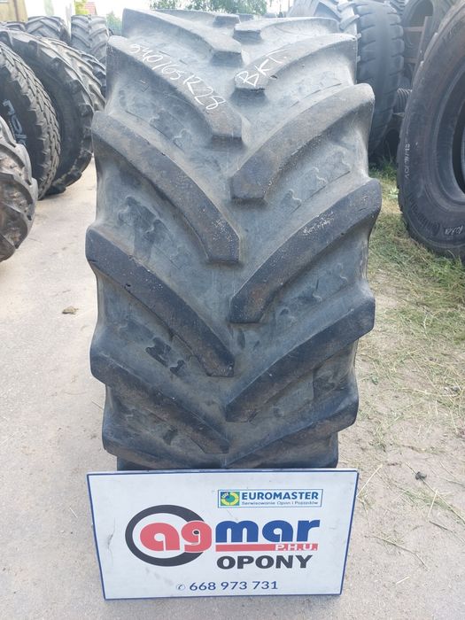 540/65R28 BKT opona używana rolnicza
