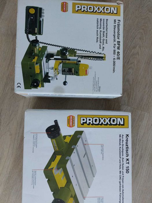 Proxxon frezarka statyw stół krzyżowy SOLIDNE