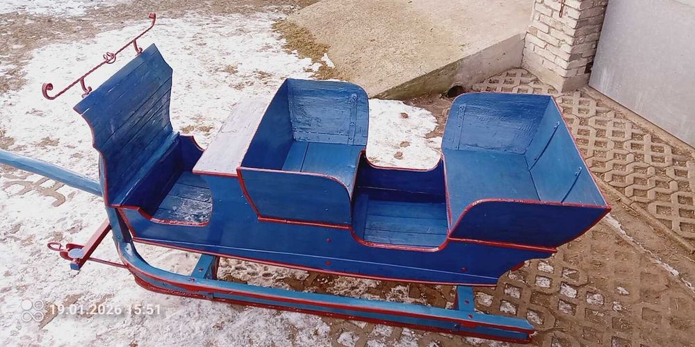 kon klacz sanie konne