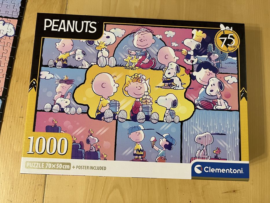 Peanuts Puzzle 1000 el. Fistaszki Snoopy Clementoni 37070