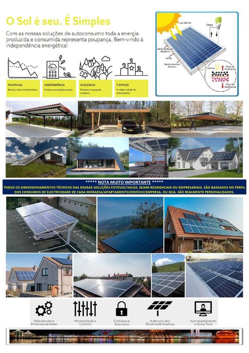 Instalações Fotovoltaicas com Acumulação/Baterias (Monofásicas)
