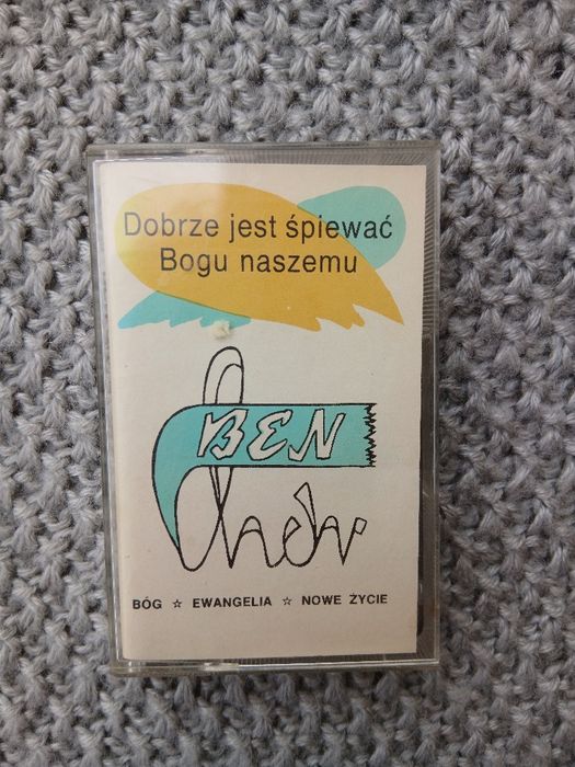 kaseta magnetofonowa ben-chór dobrze jest śpiewać Bogu naszemu
