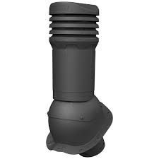 Kominek wentylacyjny 125 mm Parotec 25mm Antracyt