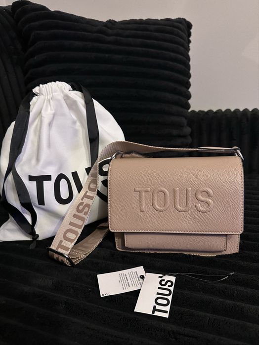 Torebka Tous pudrowy róż