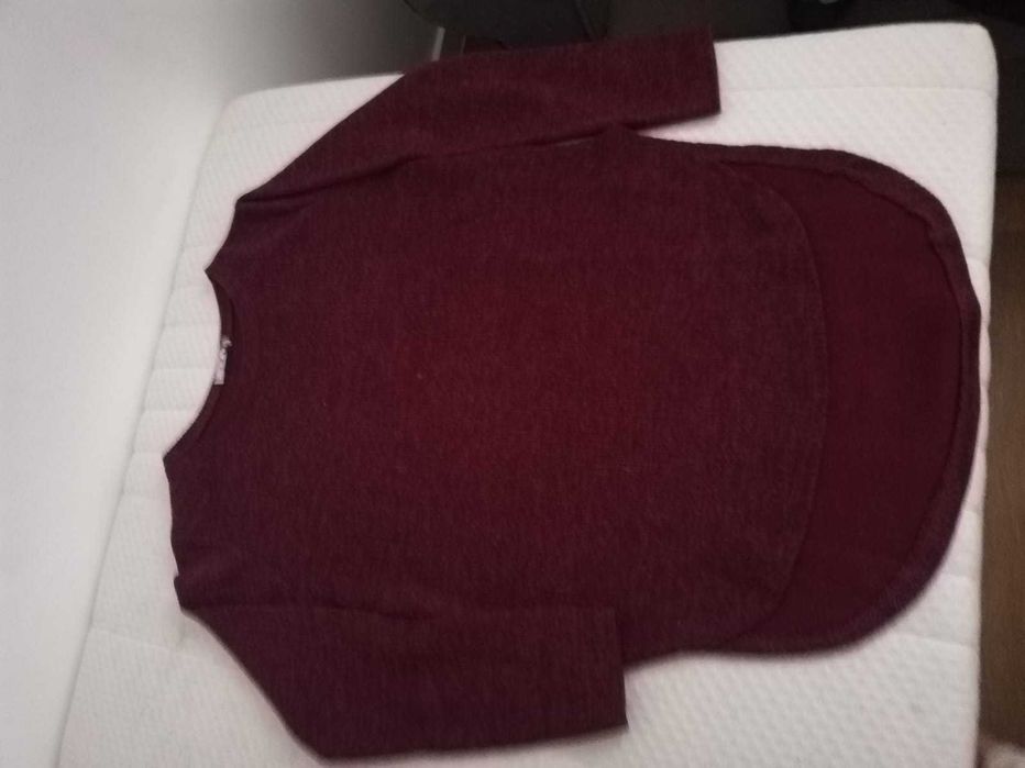 camisola bordo em perfeito estado