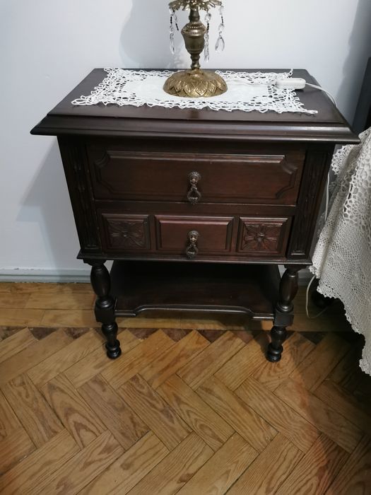 Mobília de quarto casal antigo