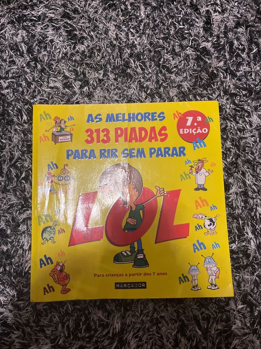 Livro: As melhores 313 piadas 7 edição segunda mão
