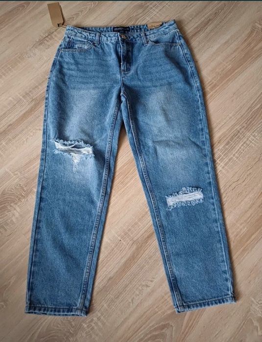 Medicine, boyfriend, jeansy, spodnie, dżinsy niebieskie, r. 40, nowe.