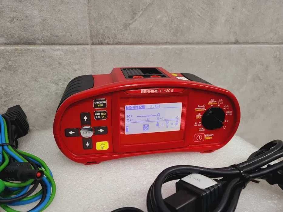 Miernik parametrów Urządzenie do pomiaru instalacji Benning IT 120B