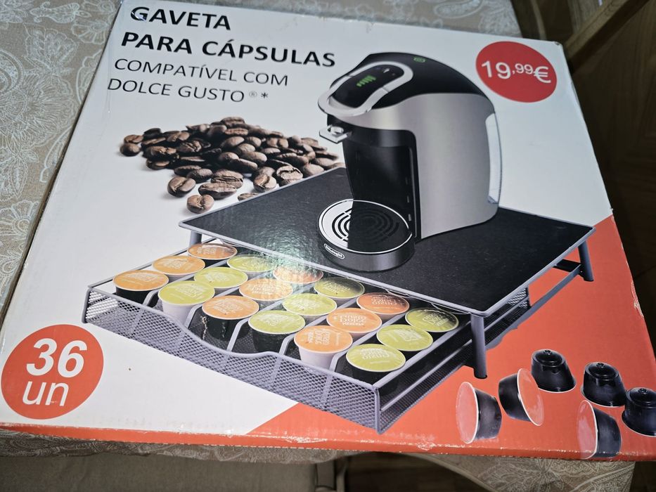 Gaveta para cápsulas