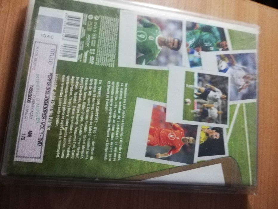 vhs e dvds sem uso na embalagem